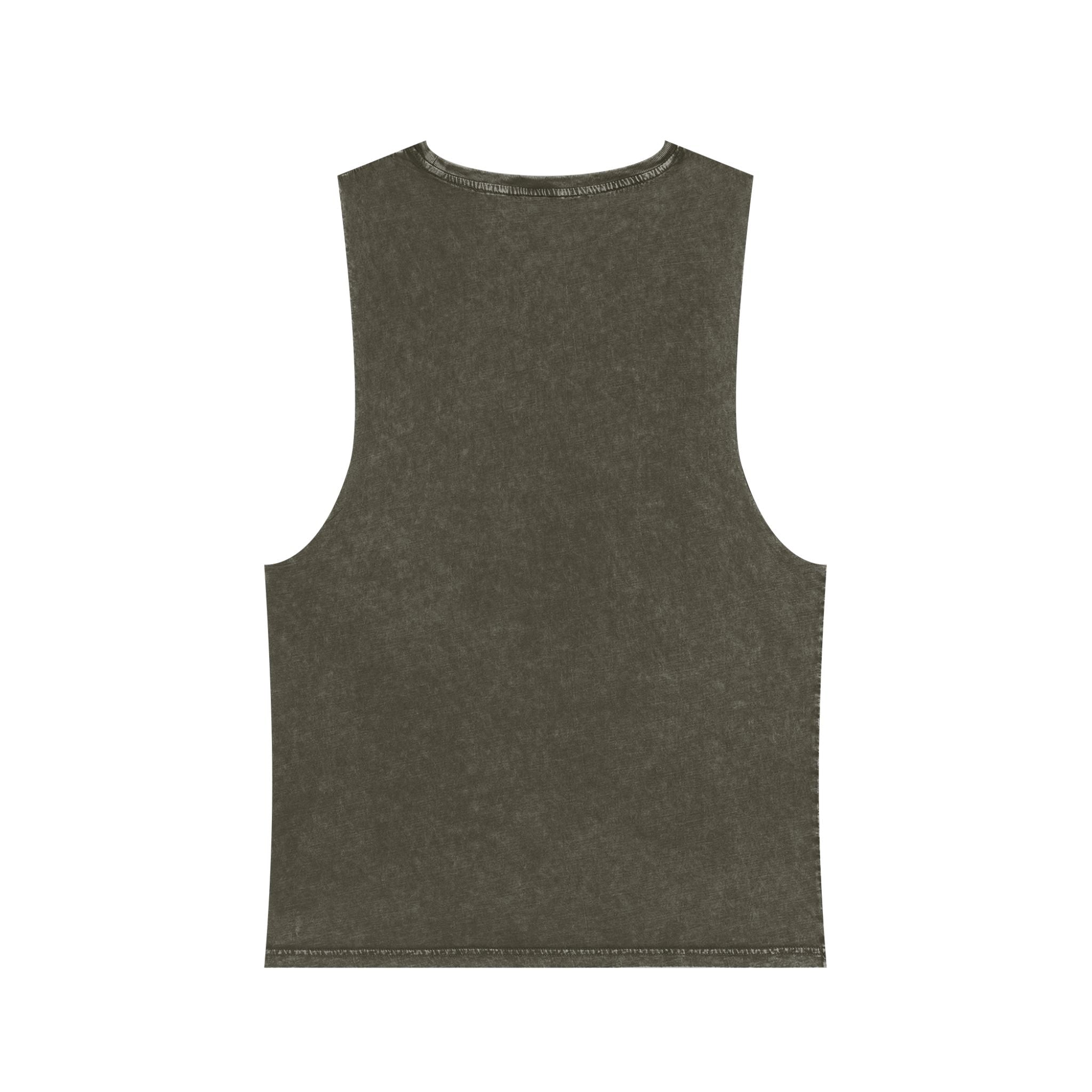 Gym Baddie Stonewash Tank Top — Vintage Workout Muscle Tank
