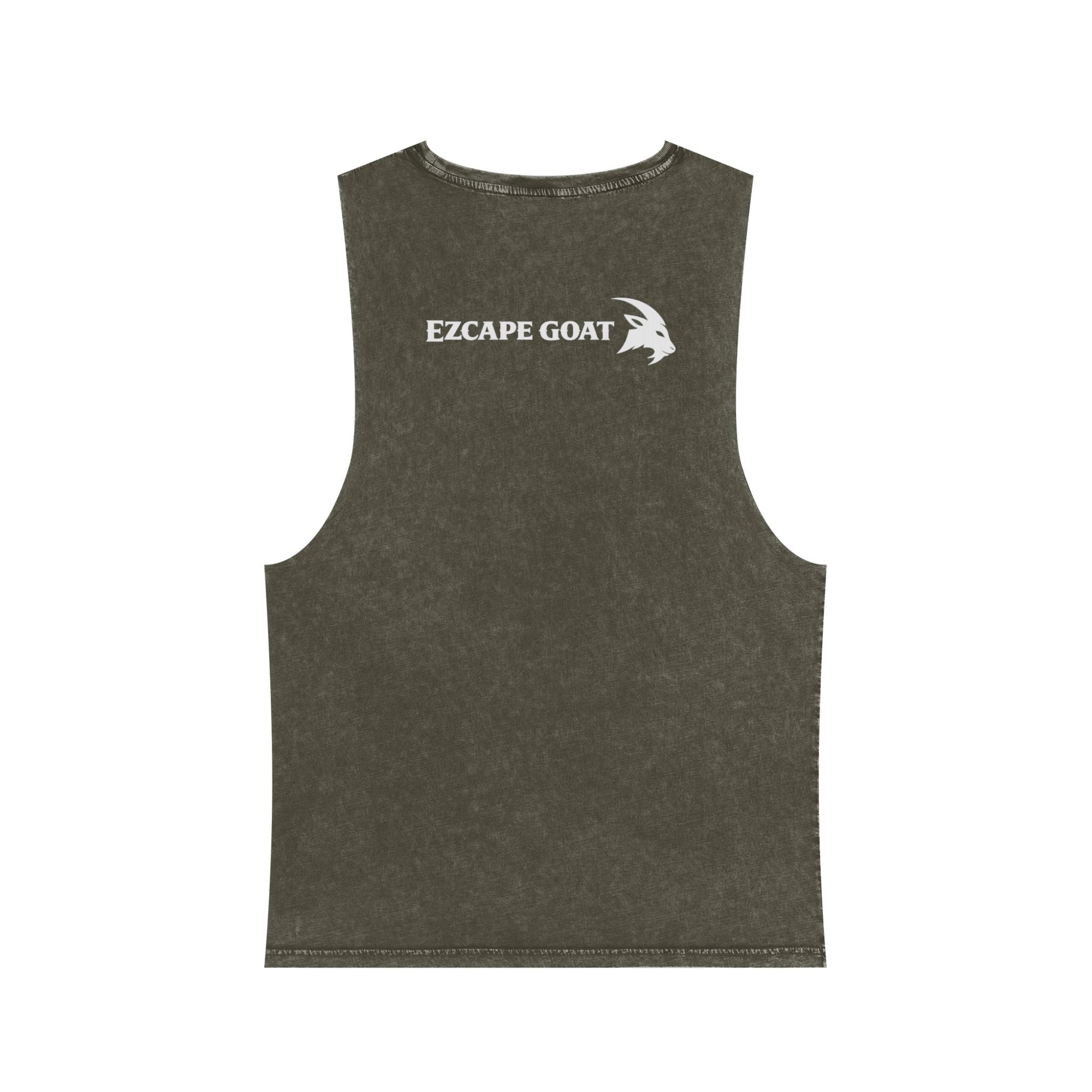 Outwork the Herd Araiza piink Tank Top — Motivational Gym Stonewash Tank