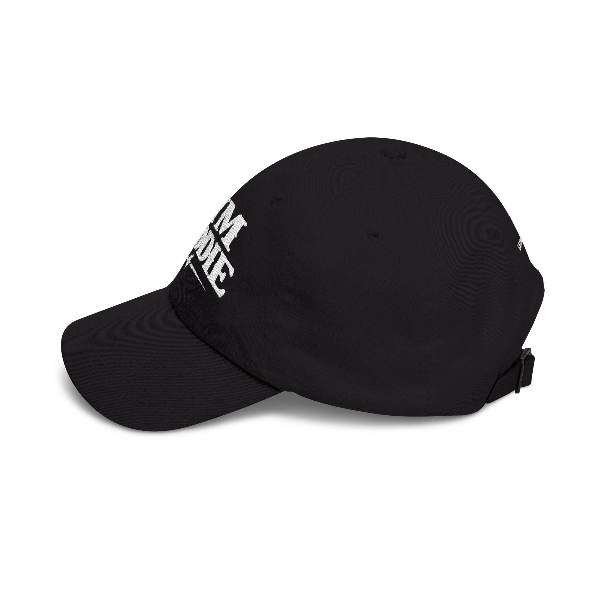 Dad Cap — "Gym Baddie" Embroidered Athletic Baseball Hat