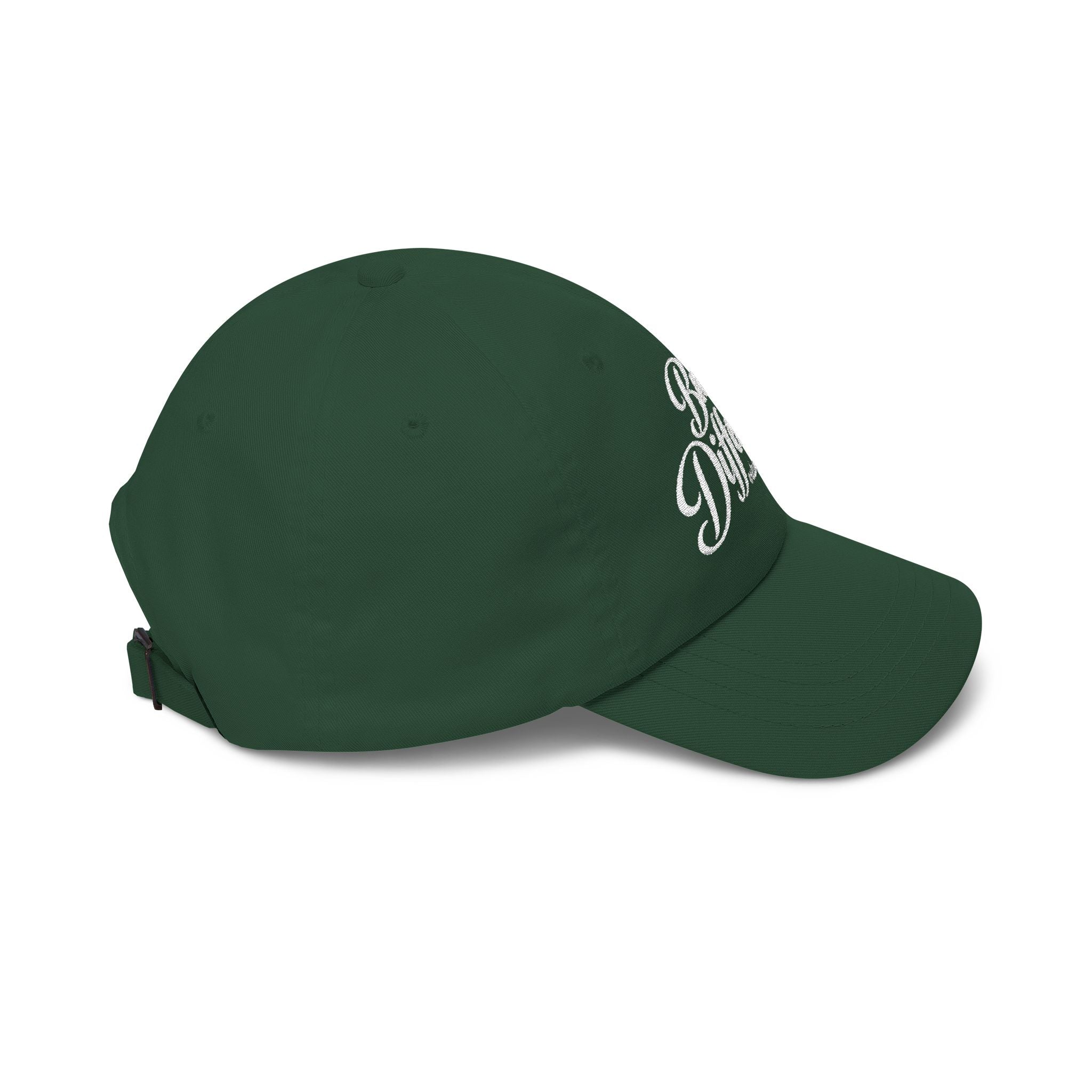 Dad Cap — "Built Different" Embroidered Casual Baseball Hat