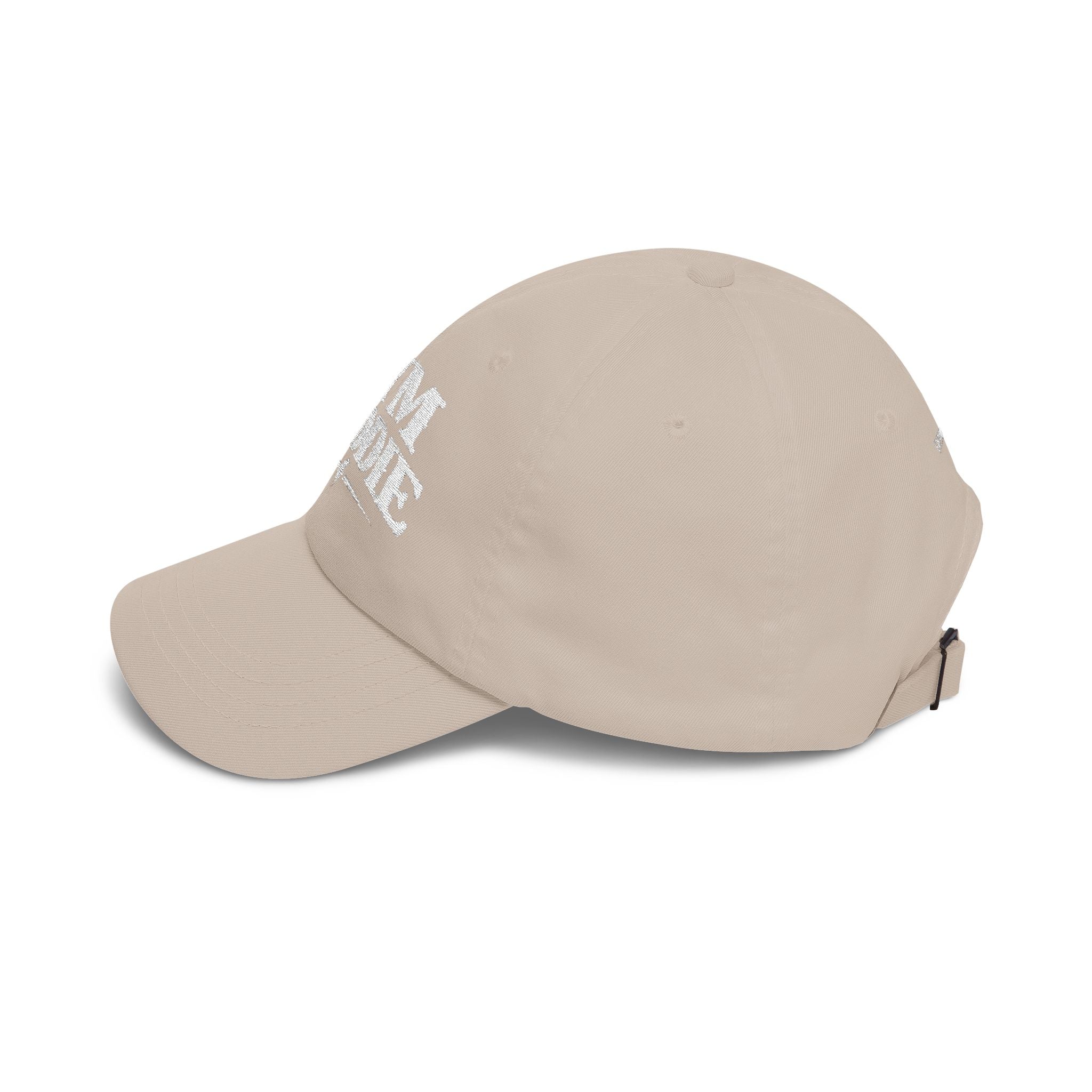 Dad Cap — "Gym Baddie" Embroidered Athletic Baseball Hat