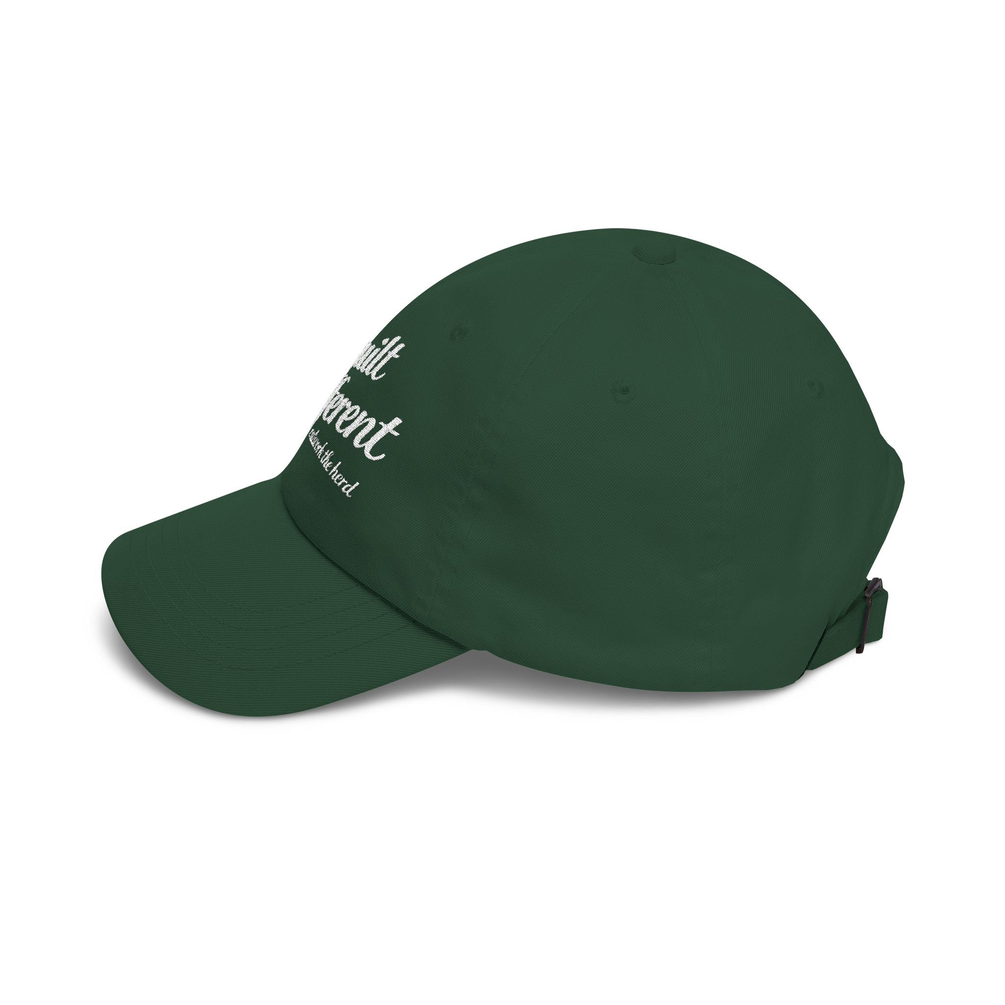 Dad Cap — "Built Different" Embroidered Casual Baseball Hat